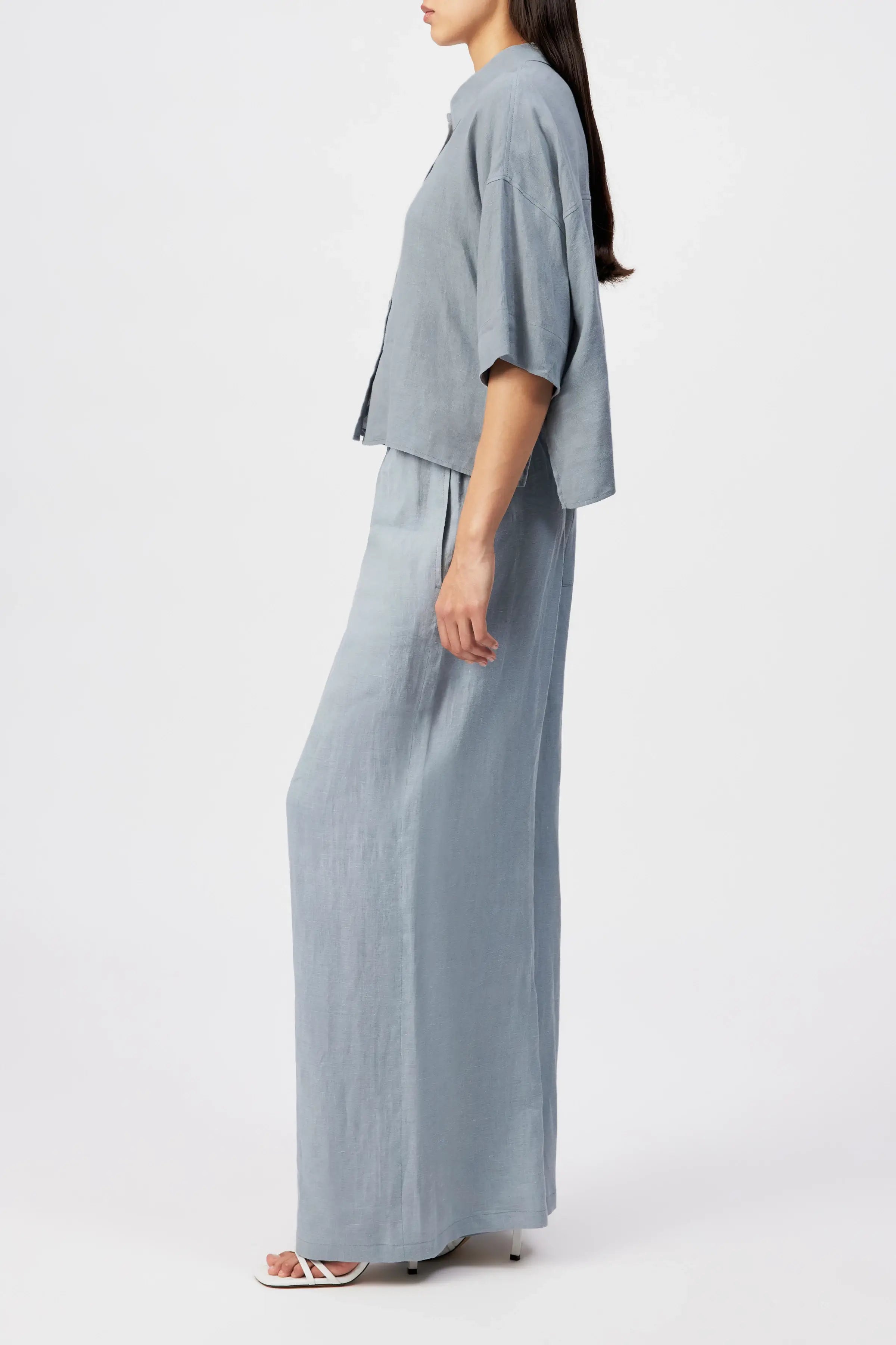 Yarika Blouse - Blauw
