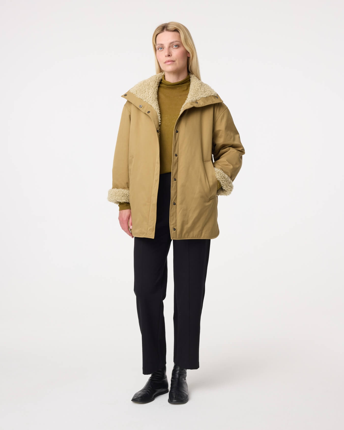 Neko-Jacke – Moos