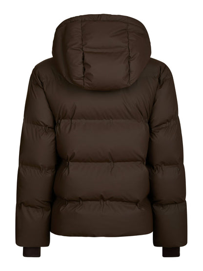 Fox C Puffer Jacket - Dark Brown