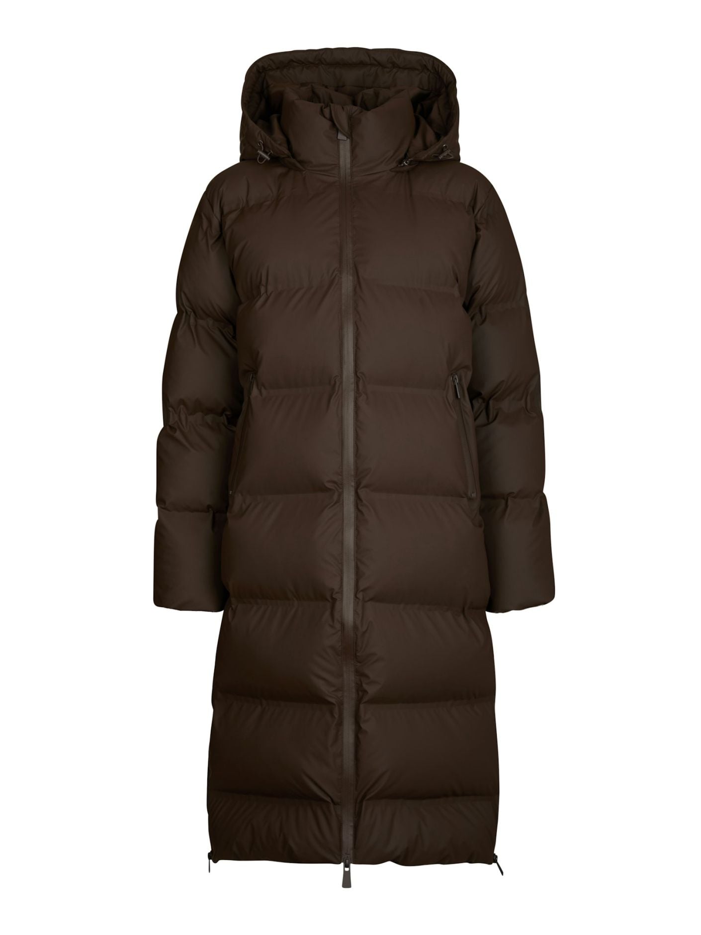 Viviana C Puffer Jacket - Dark Brown