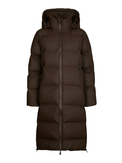 Viviana C Puffer Jacket - Dark Brown