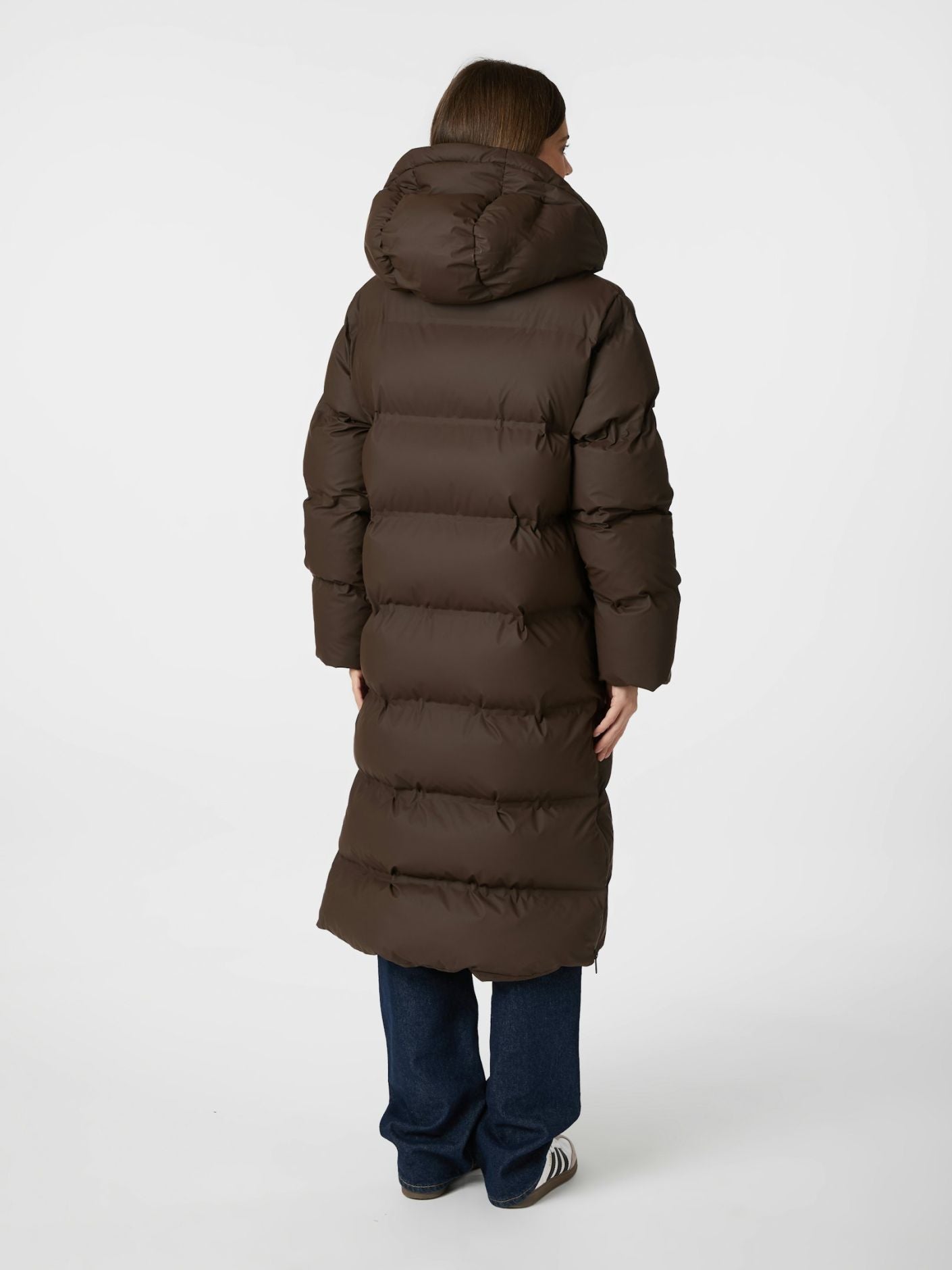 Viviana C Puffer Jacket - Dark Brown
