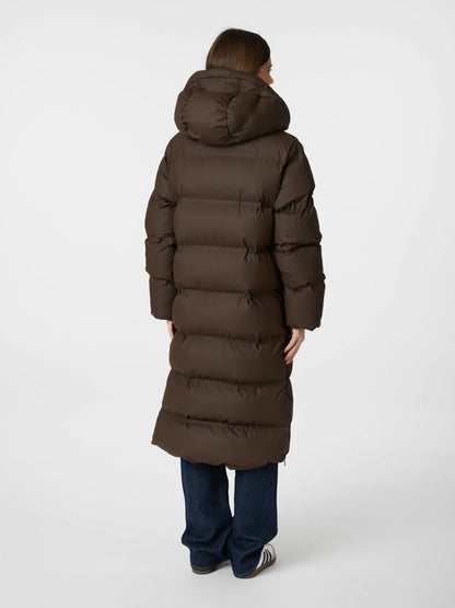 Viviana C Puffer Jacket - Dark Brown