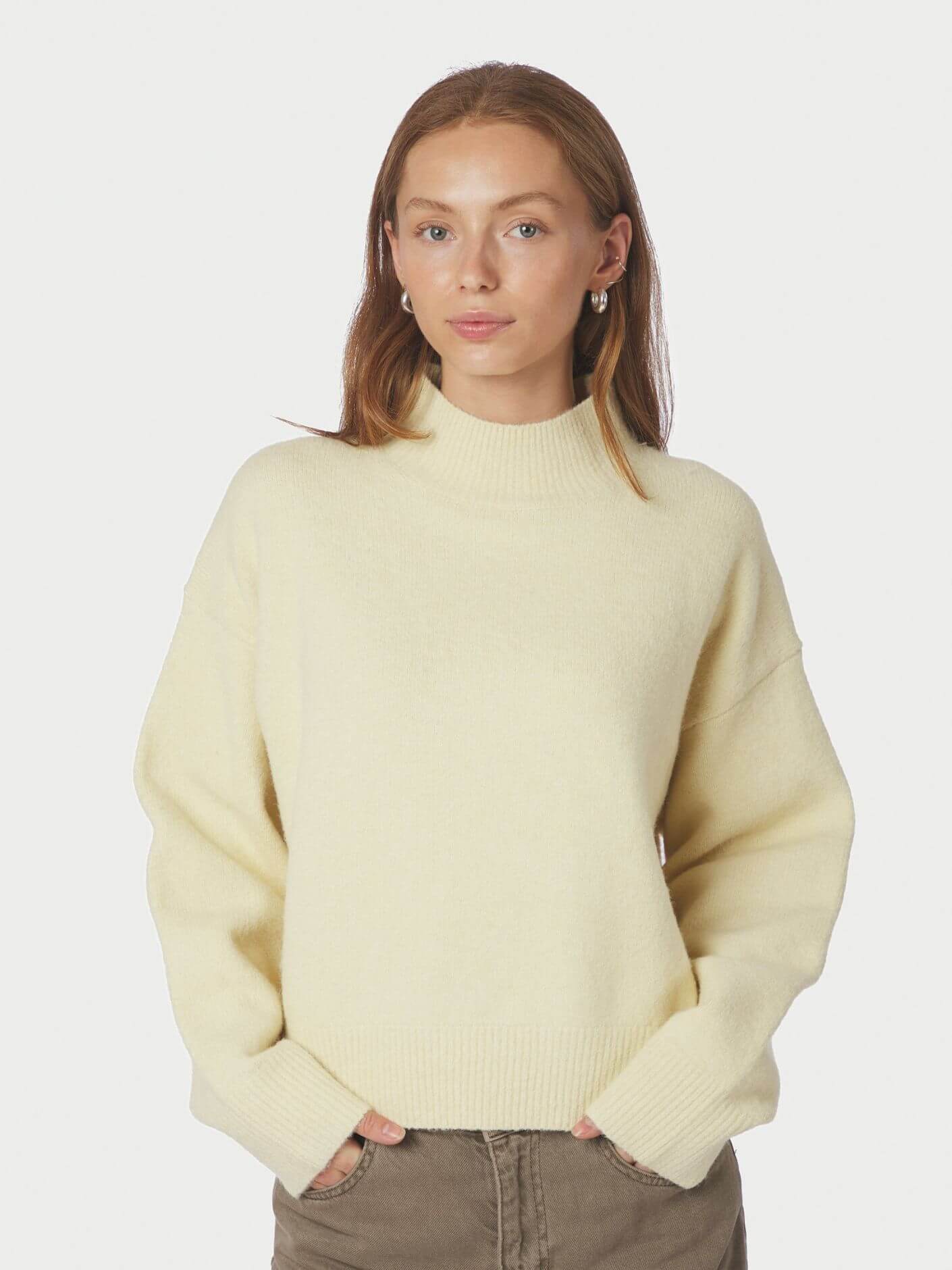 Paulina Knit Blouse - Butter Yellow