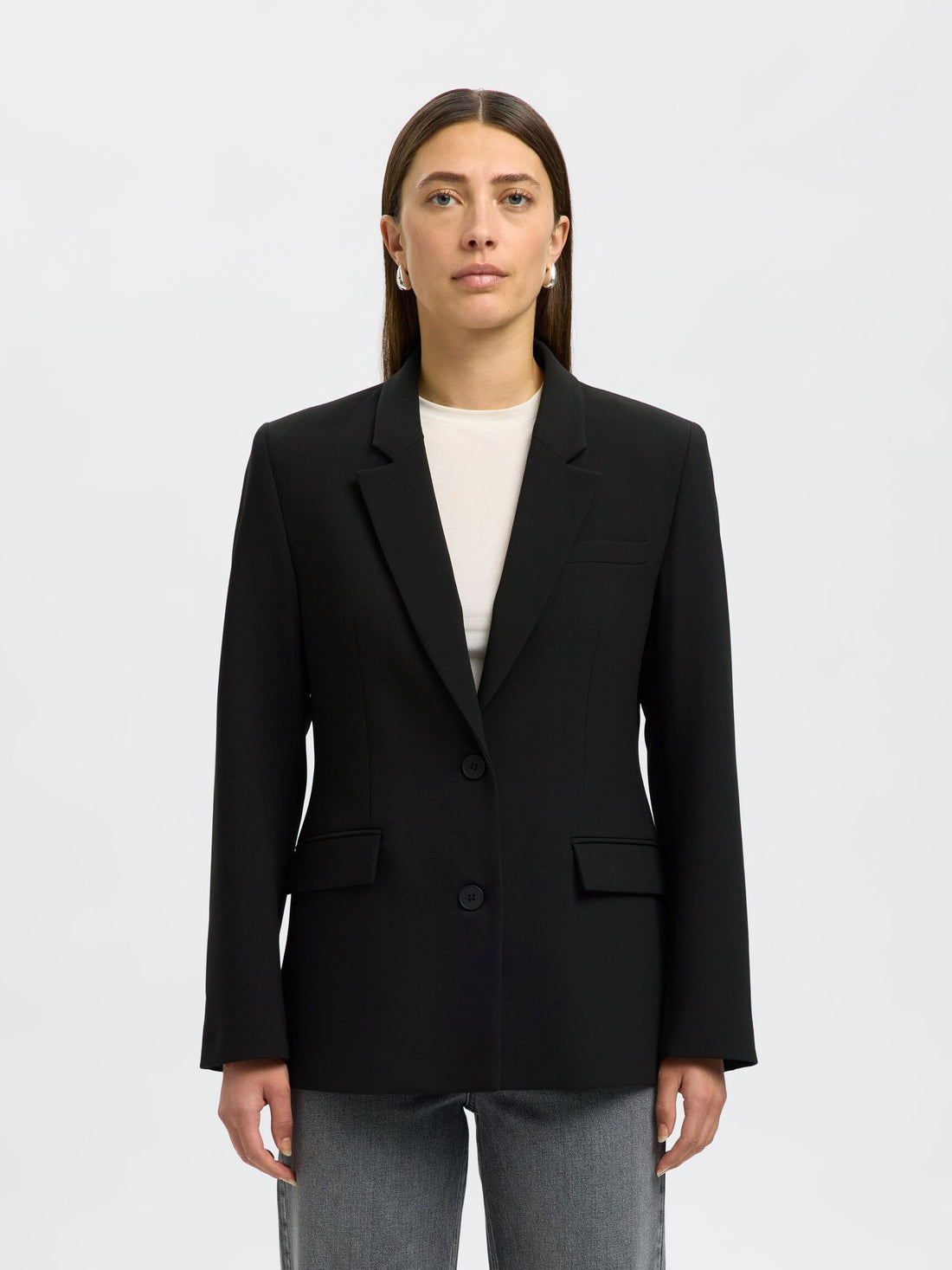 SLFRITA LS CLASSIC BLAZER - Black
