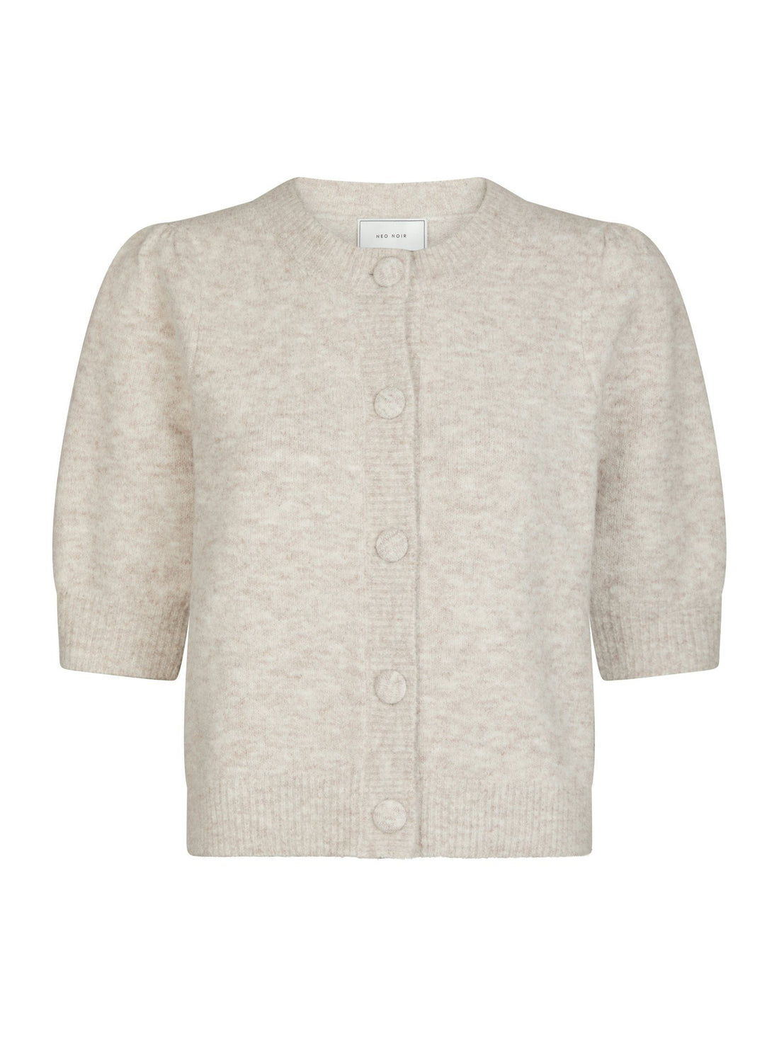 Trudy Knit Cardigan - Beige Melange