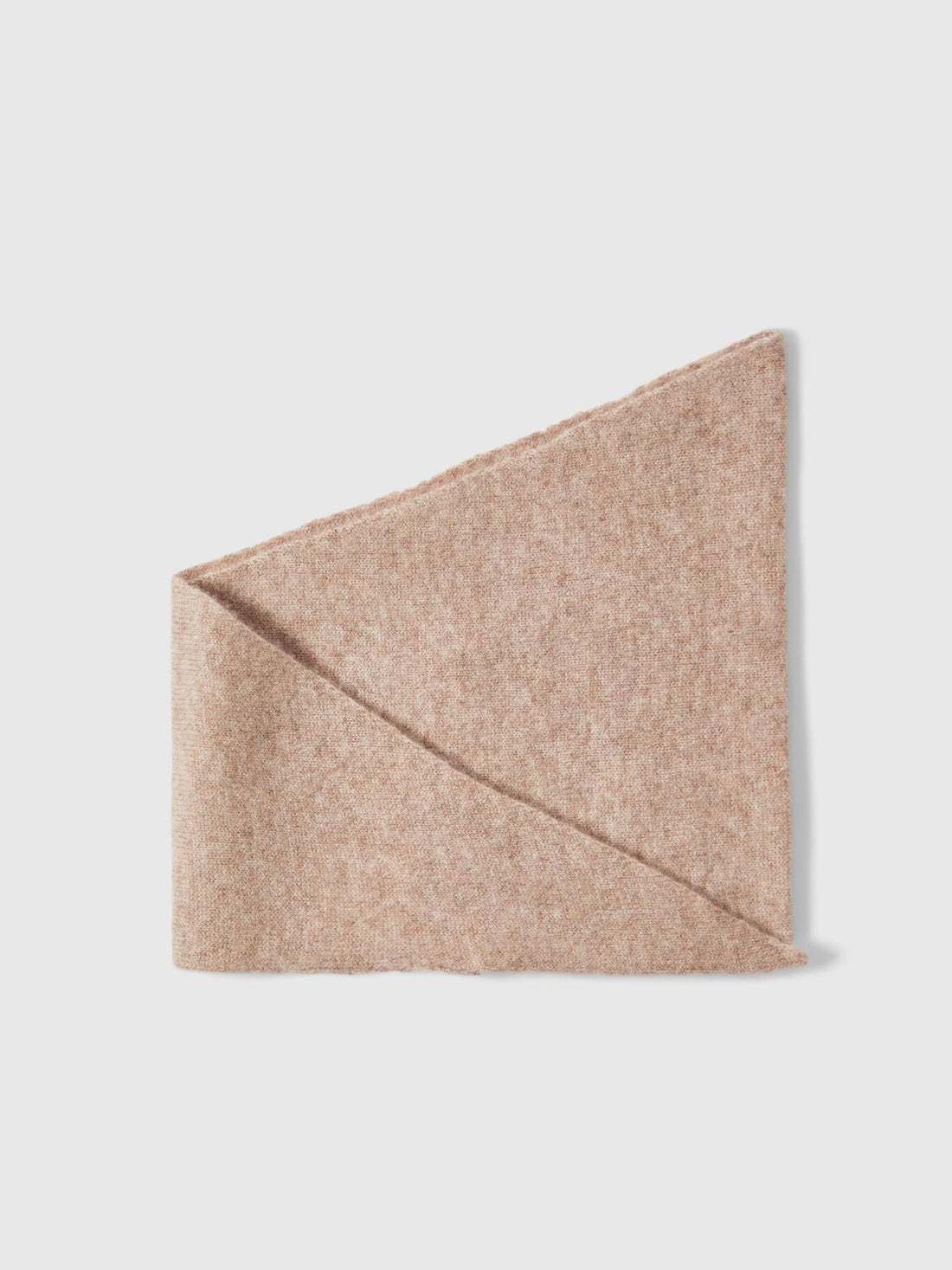 Slfmaria narrow cashmere scarf - fungi mel