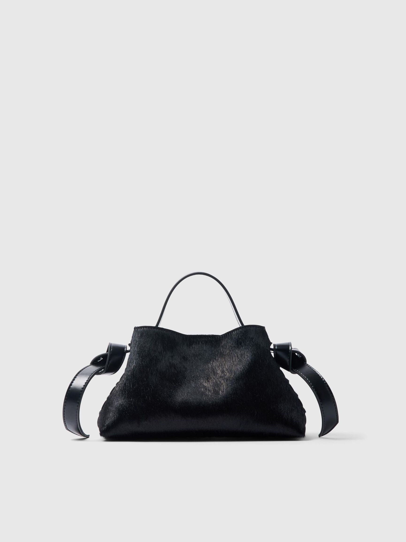 SLFstella Mini Cow Bag - Black