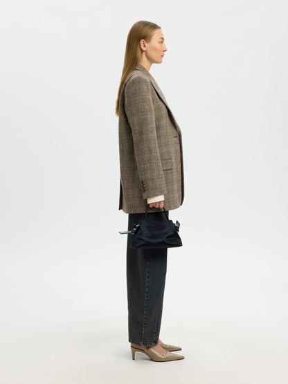 SLFstella Mini Cow Bag - Black