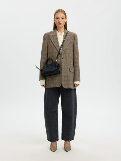 SLFstella Mini Cow Bag - Black