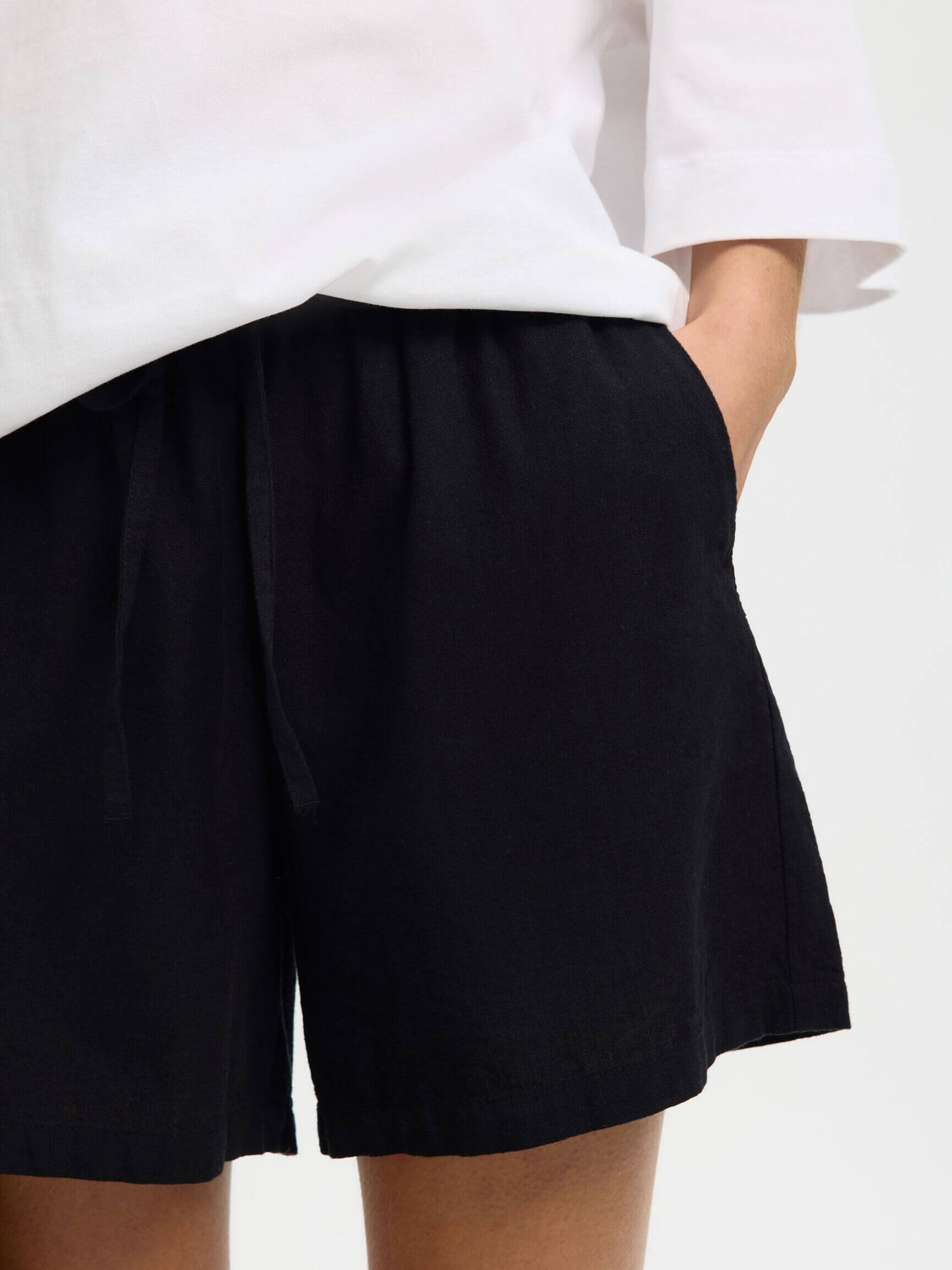 SLFluisa-Linnie Linen Blend - Black