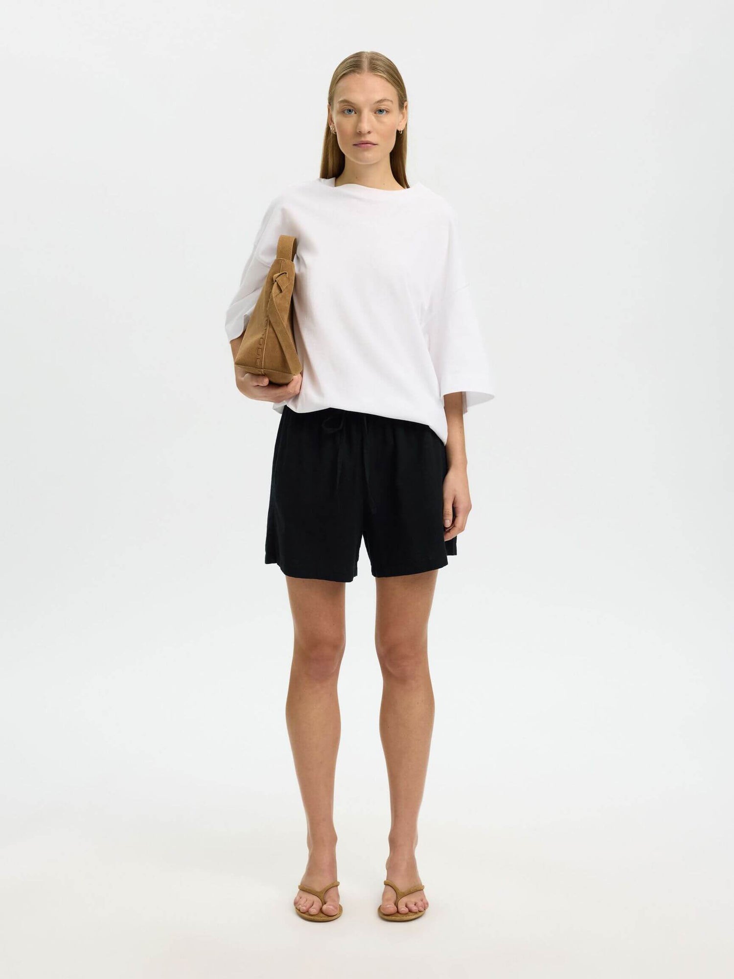 SLFluisa-Linnie Linen Blend - Black