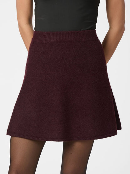 Gisa Knit Skirt - Brown