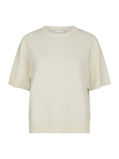Missy Knit Tee - Creme