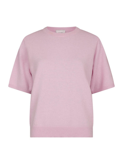 Missy Knit Tee - Light Pink
