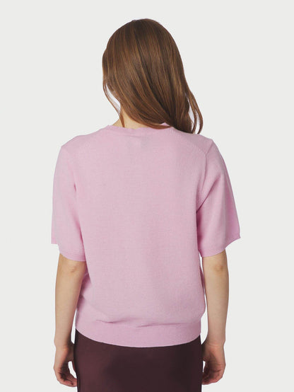 Missy Knit Tee - Light Pink