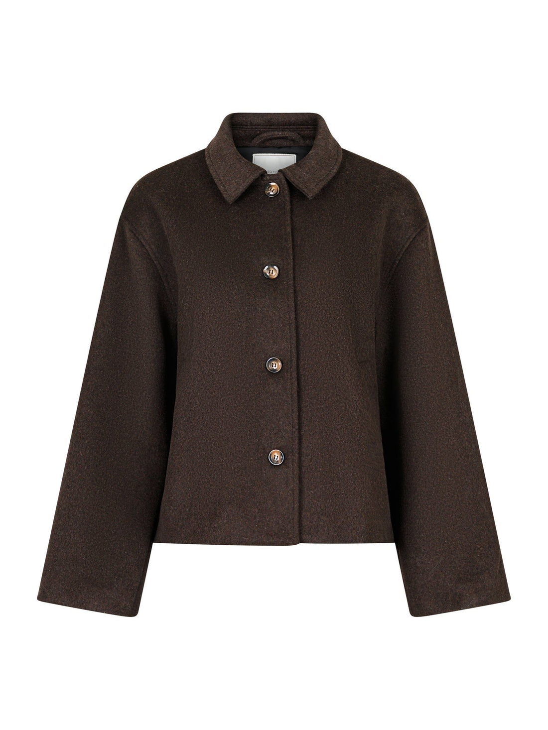 Hamro Wool Jacket - Chocolate Brown