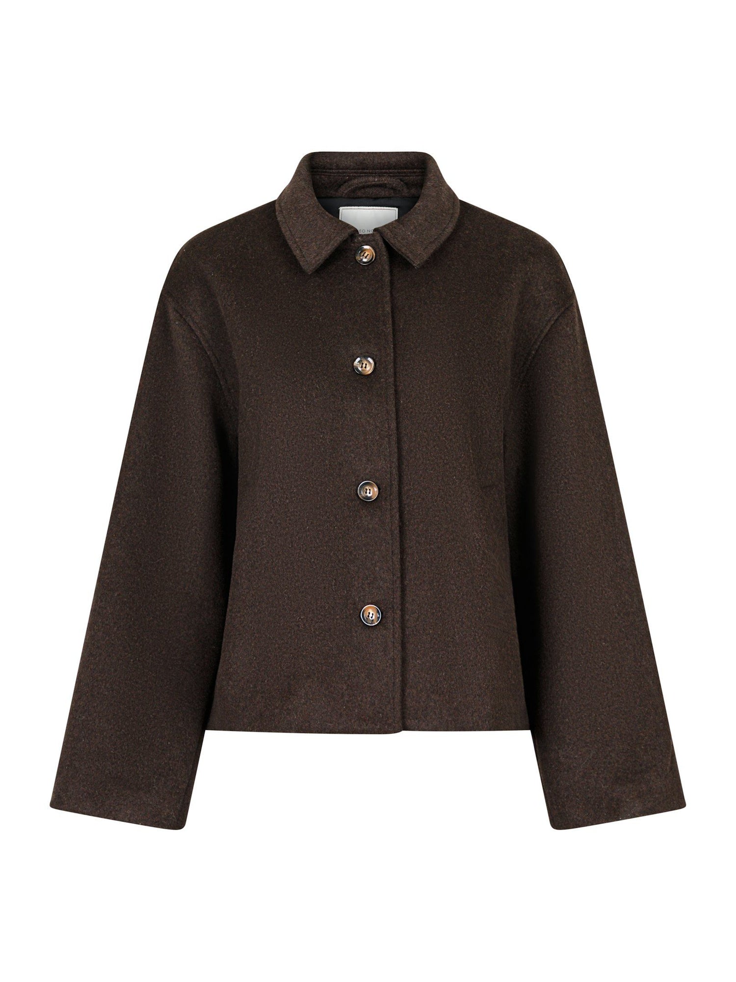Hamro Wool Jacket - Chocolate Brown