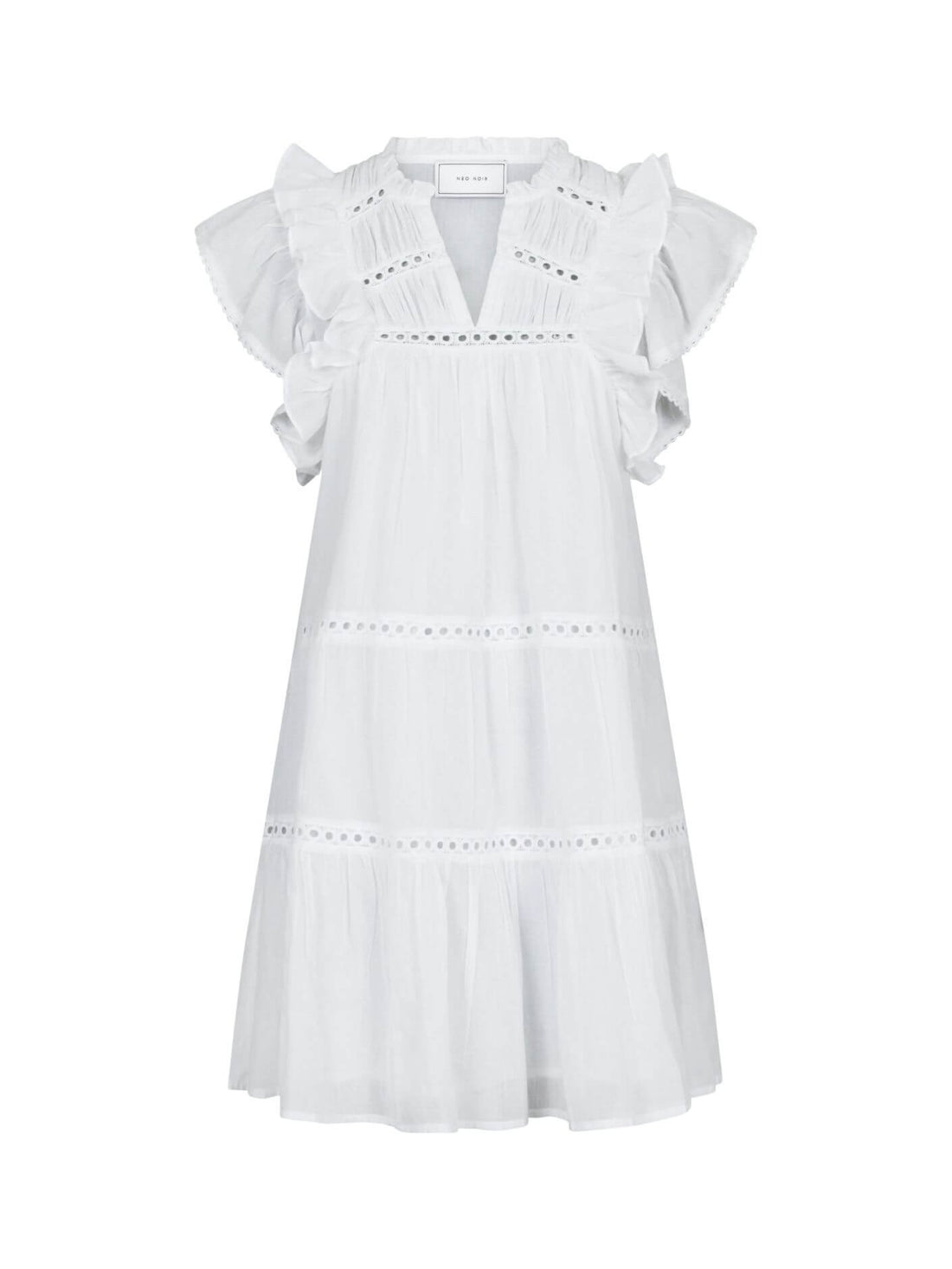 Jamma S voile Dress - white