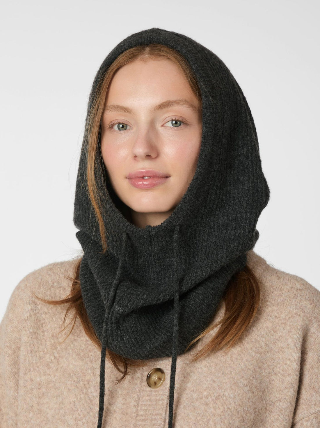 Madita Knit Balaclava - Antracit