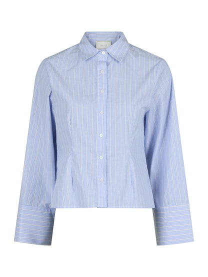 Rosa Stripe Shirt - Light Blue
