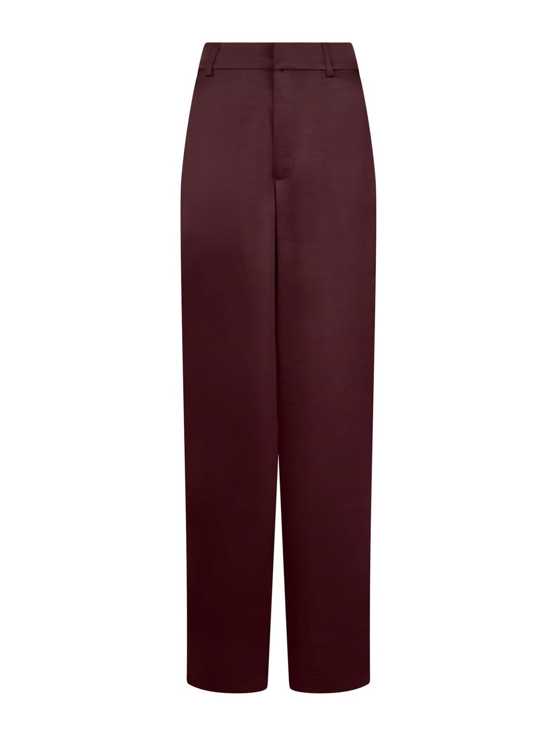 Emmet Heavy Sateen Pants - Burgundy