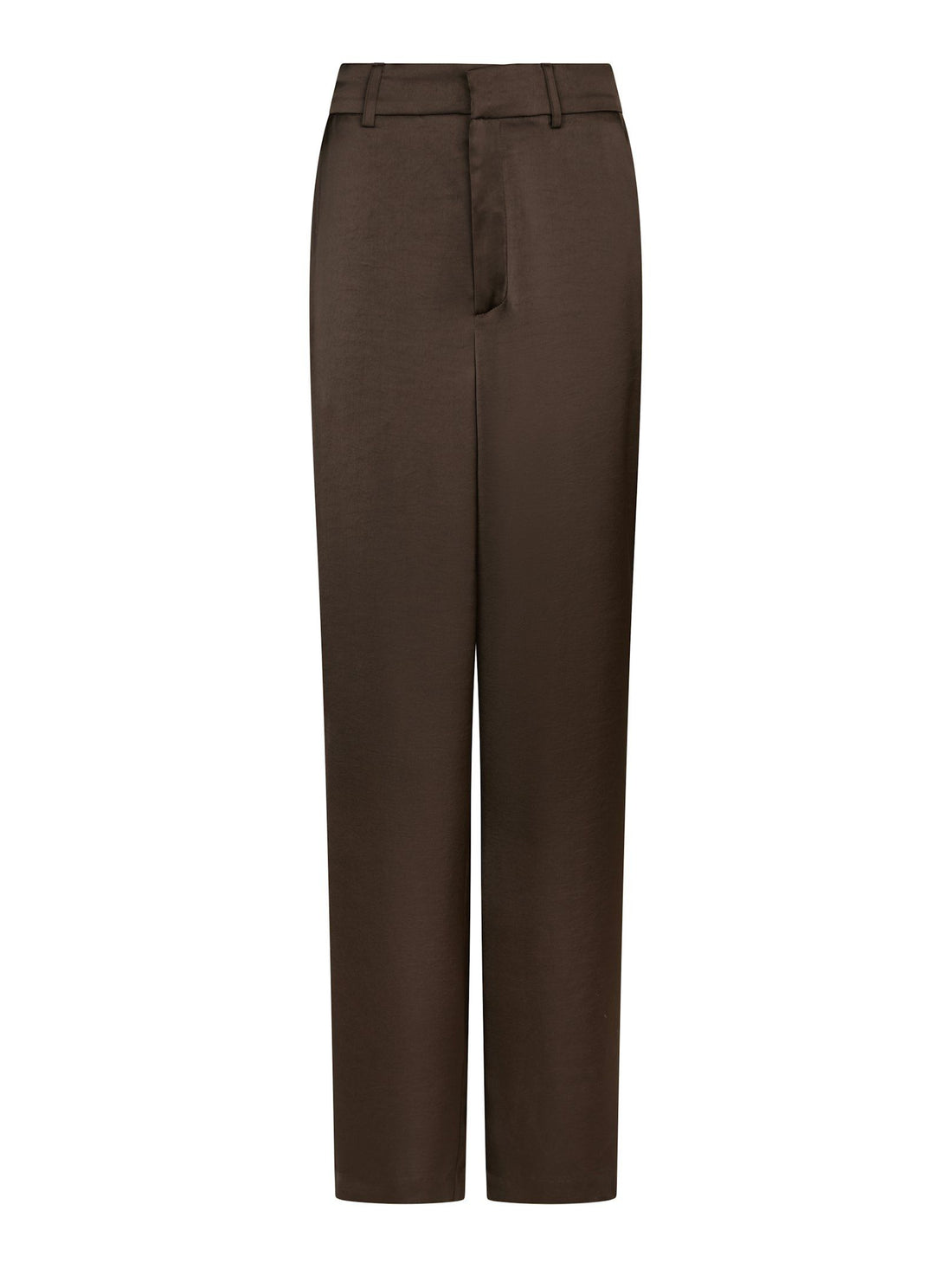 Emmet Heavy Sateen Pants - Dark Brown