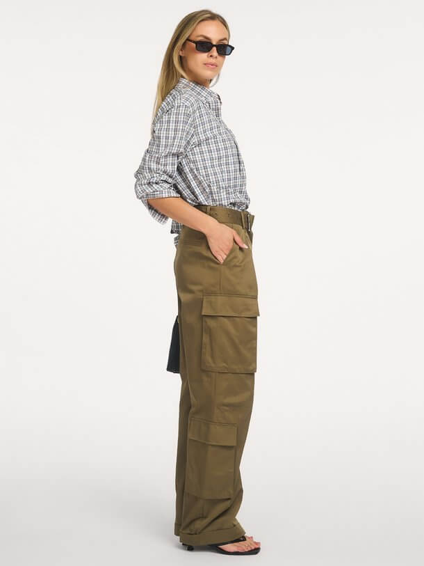 Rabi Cargo Pocket Pant - Army