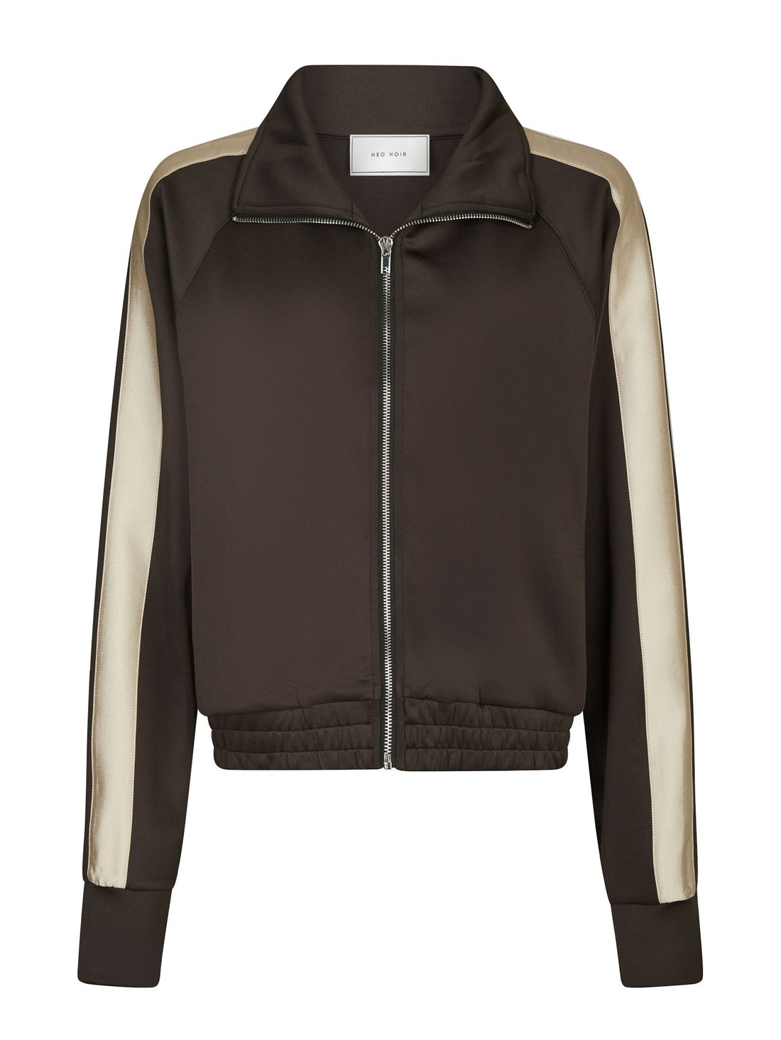 Vera track suit blouse - Dark Brown