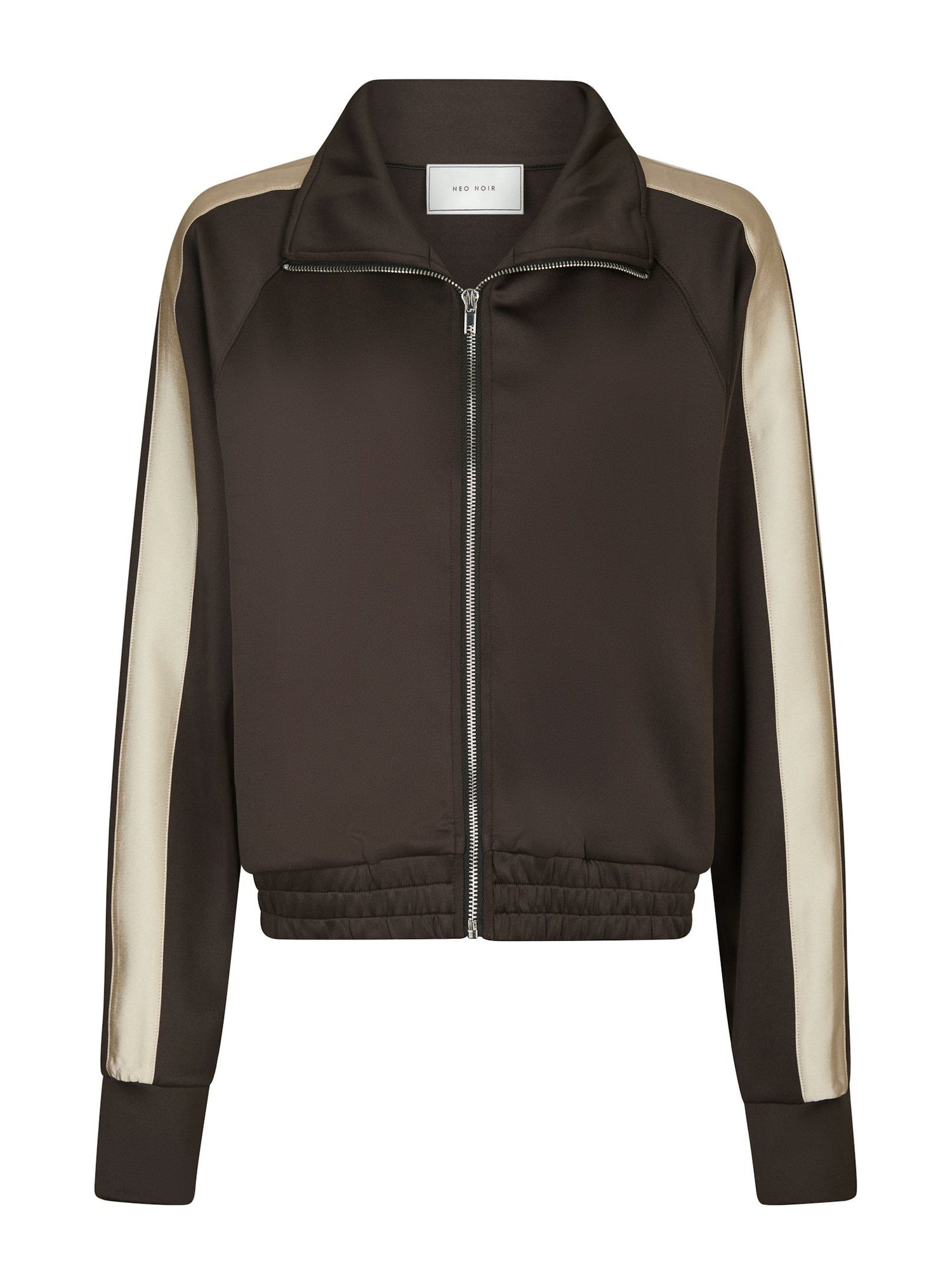 Vera track suit blouse - Dark Brown