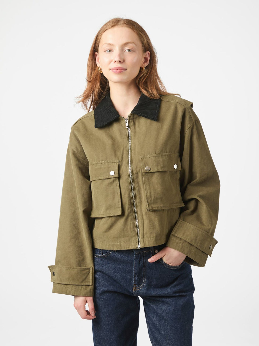 Rivera Canvas Jacket - Army