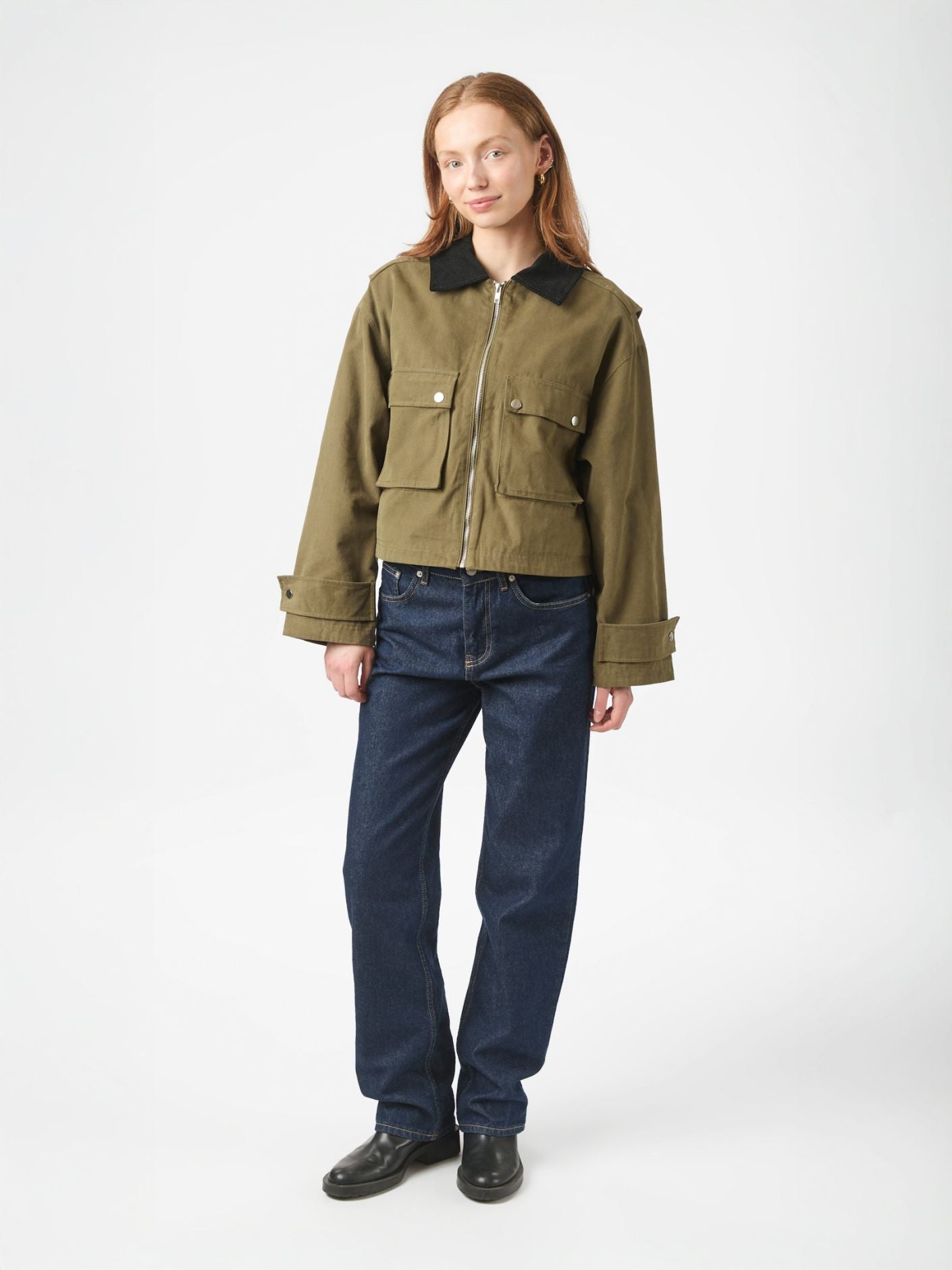 Rivera Canvas Jacket - Army