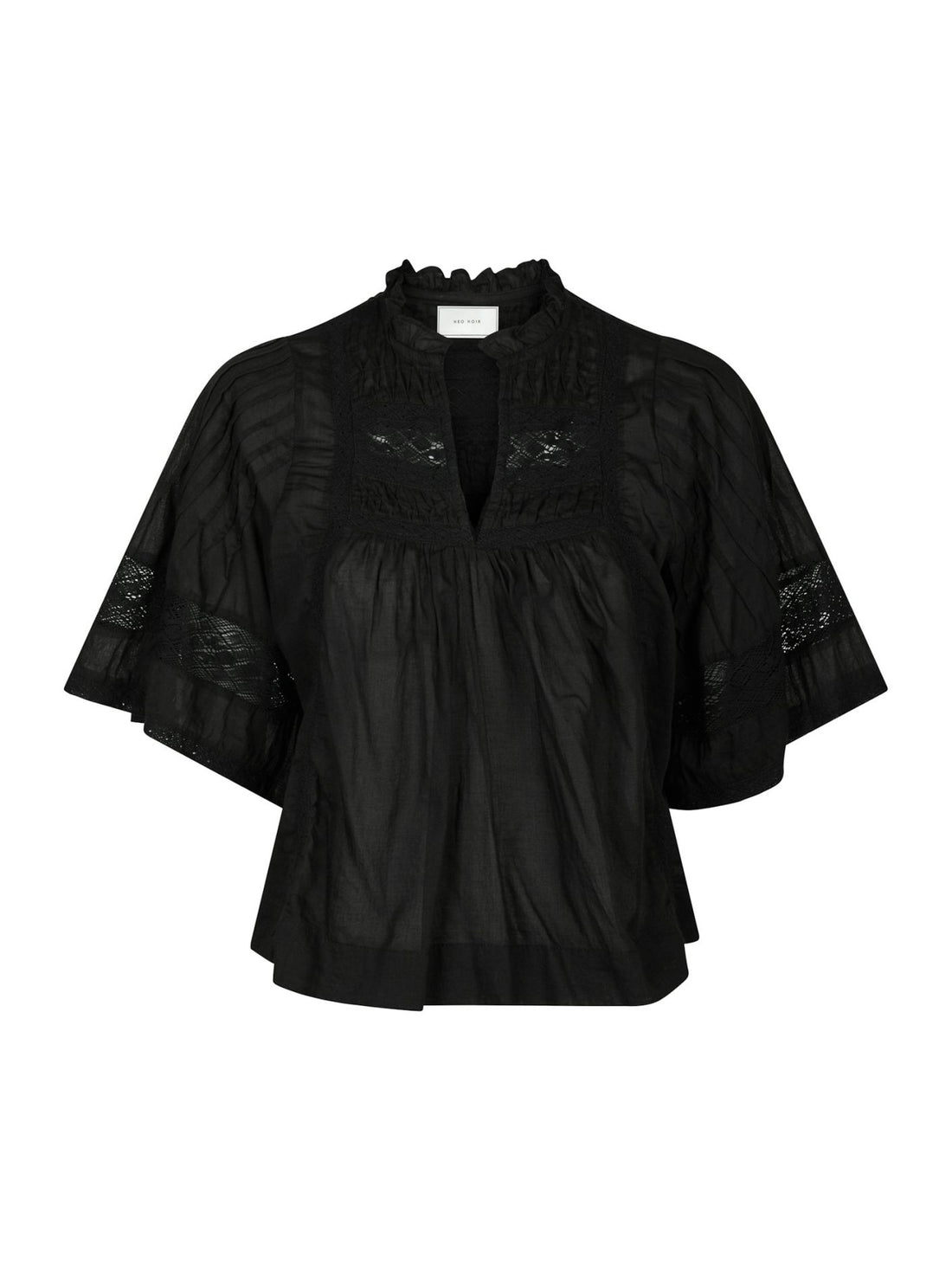 Siama S Voile Blouse - Black