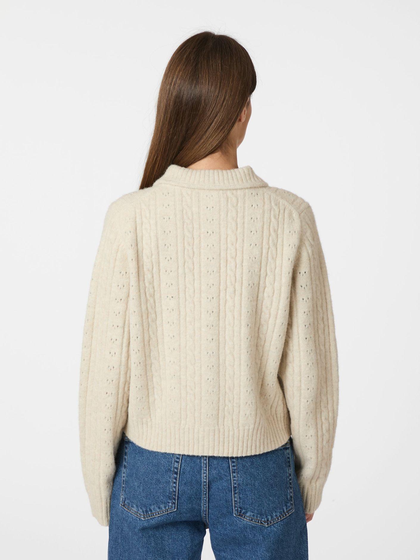 Emelie Knit Cardigan - Ivory