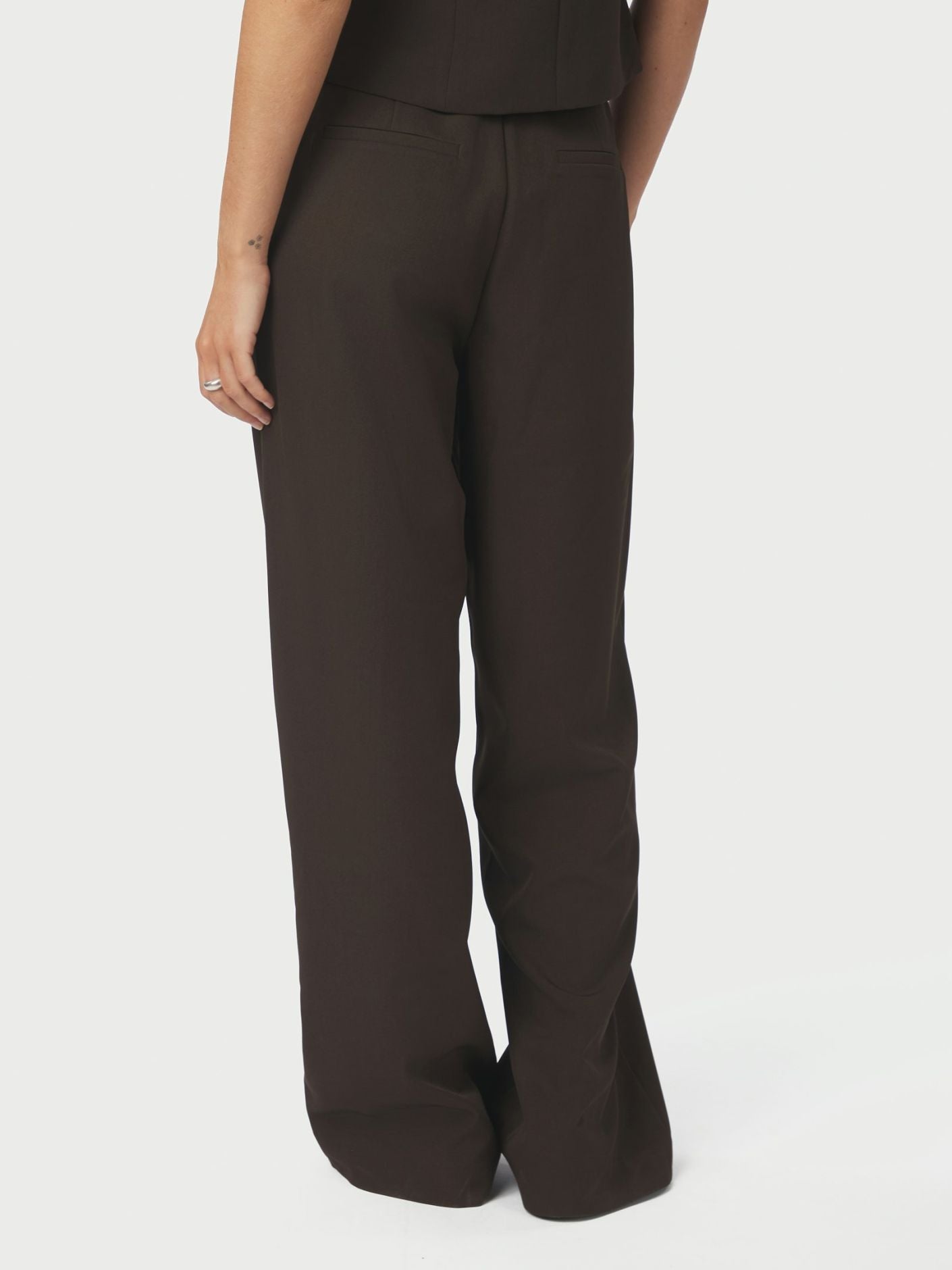 Emmet Structure Pants - Dark Brown