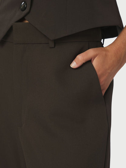 Emmet Structure Pants - Dark Brown