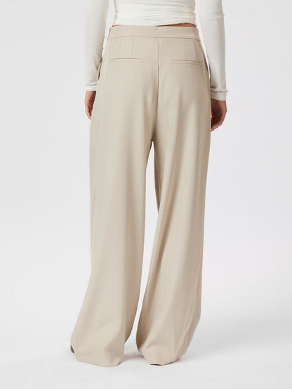 Zalka Eyelet Pants - Sand