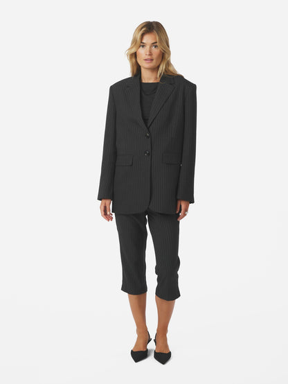 Marielle Button Back Blazer - Antracit