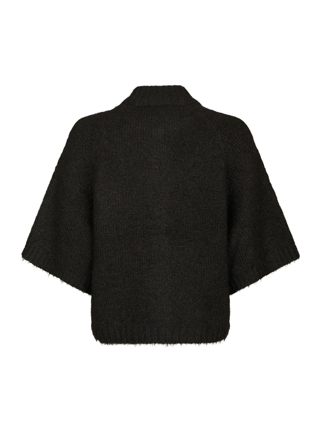 Benuta Fluffy Knit Cardigan - Dark Brown