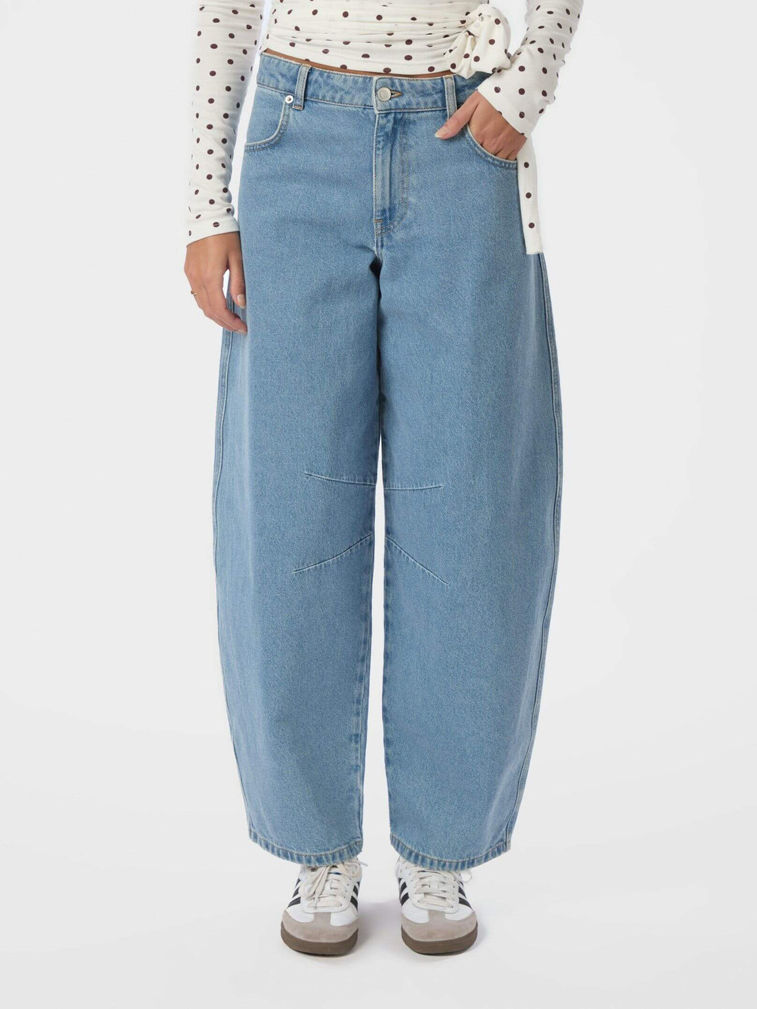 Alannah D Pants - Stonewash