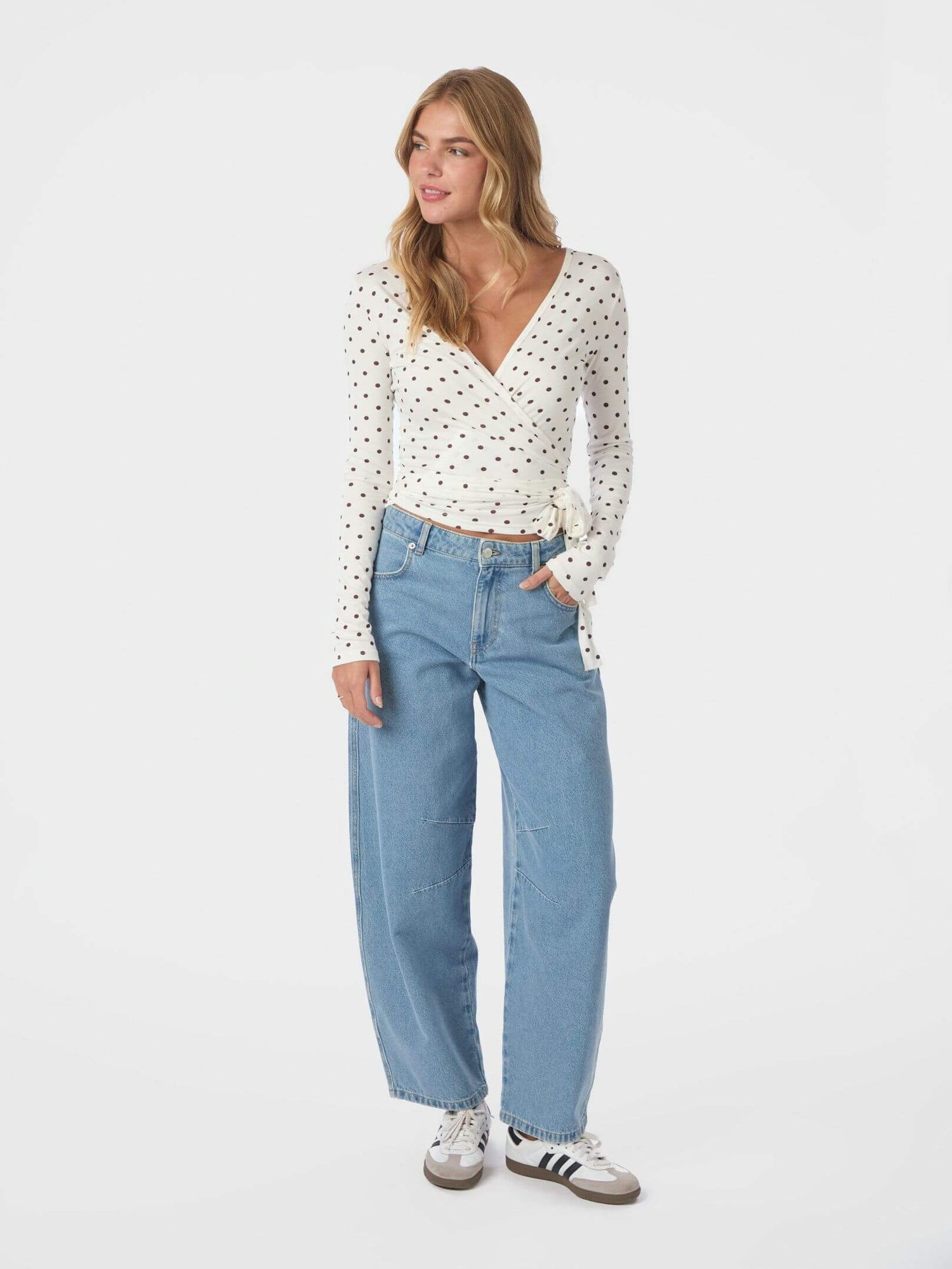 Alannah D Pants - Stonewash