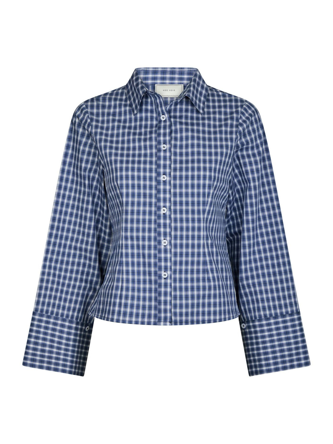Rosa Check Shirt - Dark Blue