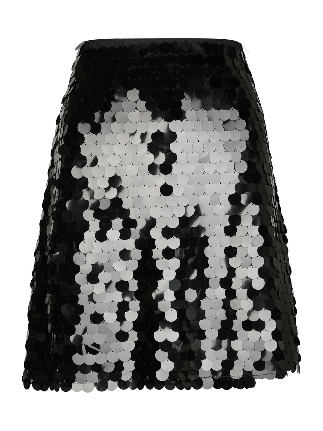 Miva Big Sequins Skirt - Black