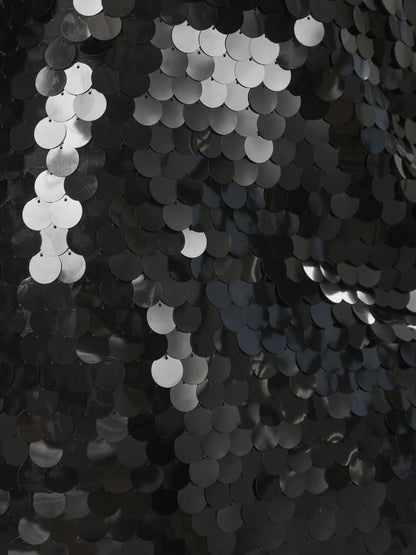 Miva Big Sequins Skirt - Black