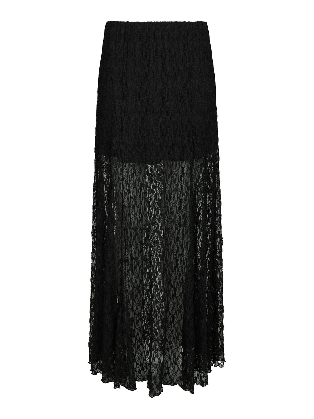 Mariya Lace Skirt - Black