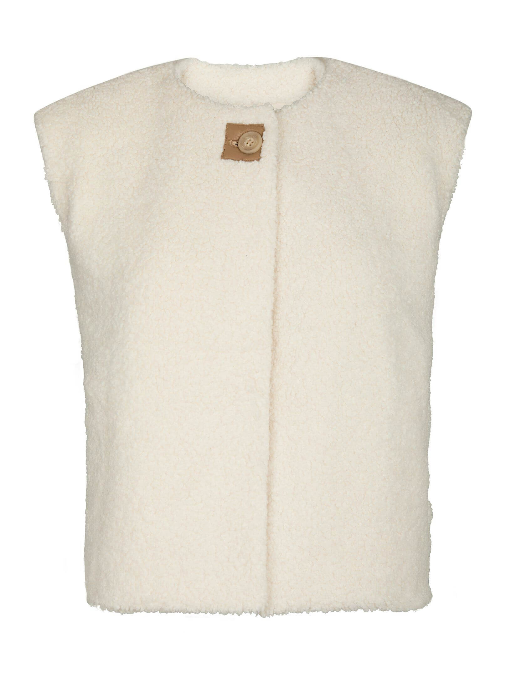 Anjanna Teddy Vest - Ivory