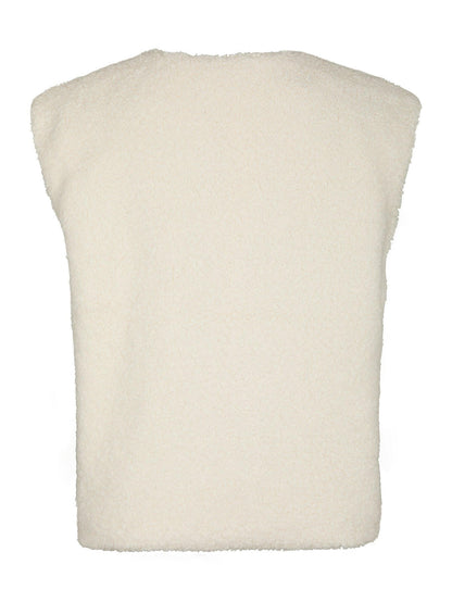 Anjanna Teddy Vest - Ivory