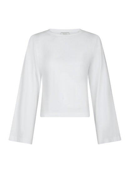 Paska Boxy Long tee - White