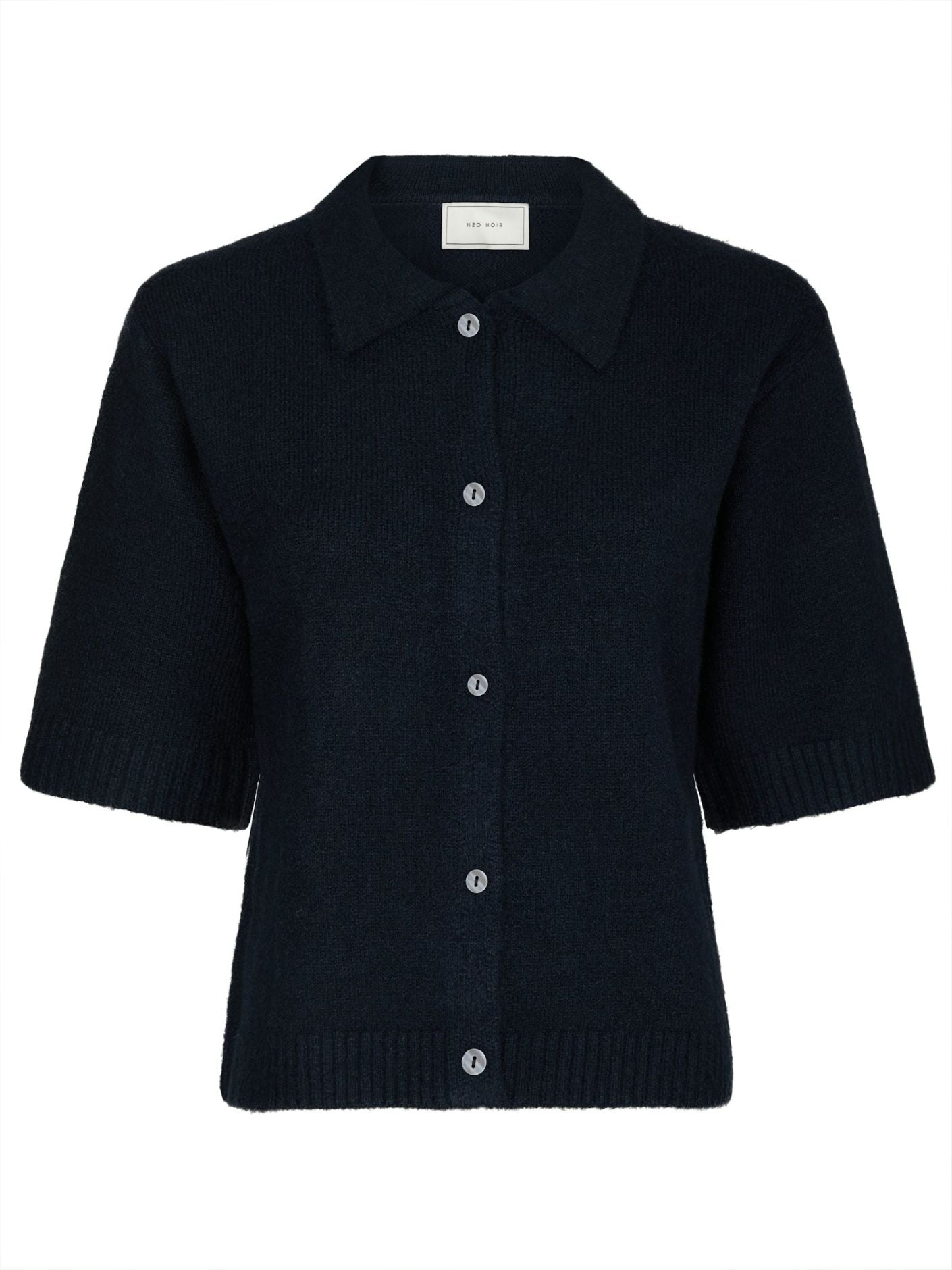 Cunna Knit Blouse - Navy