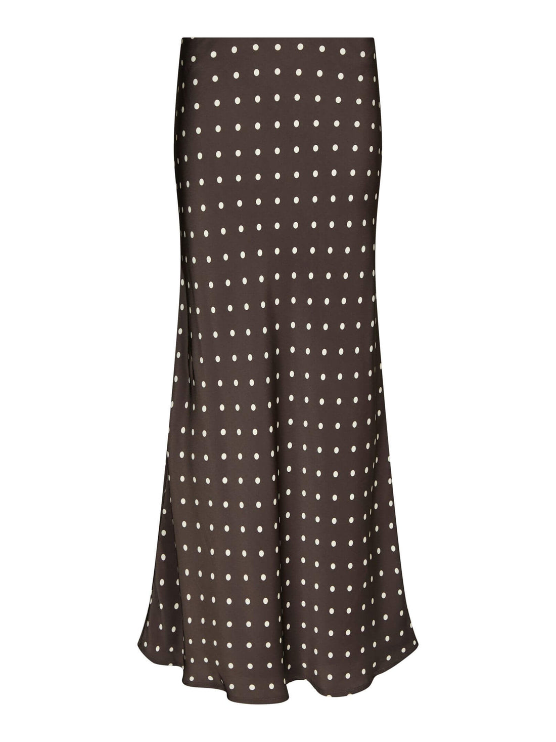 Viso Dot Skirt - Dark Brown